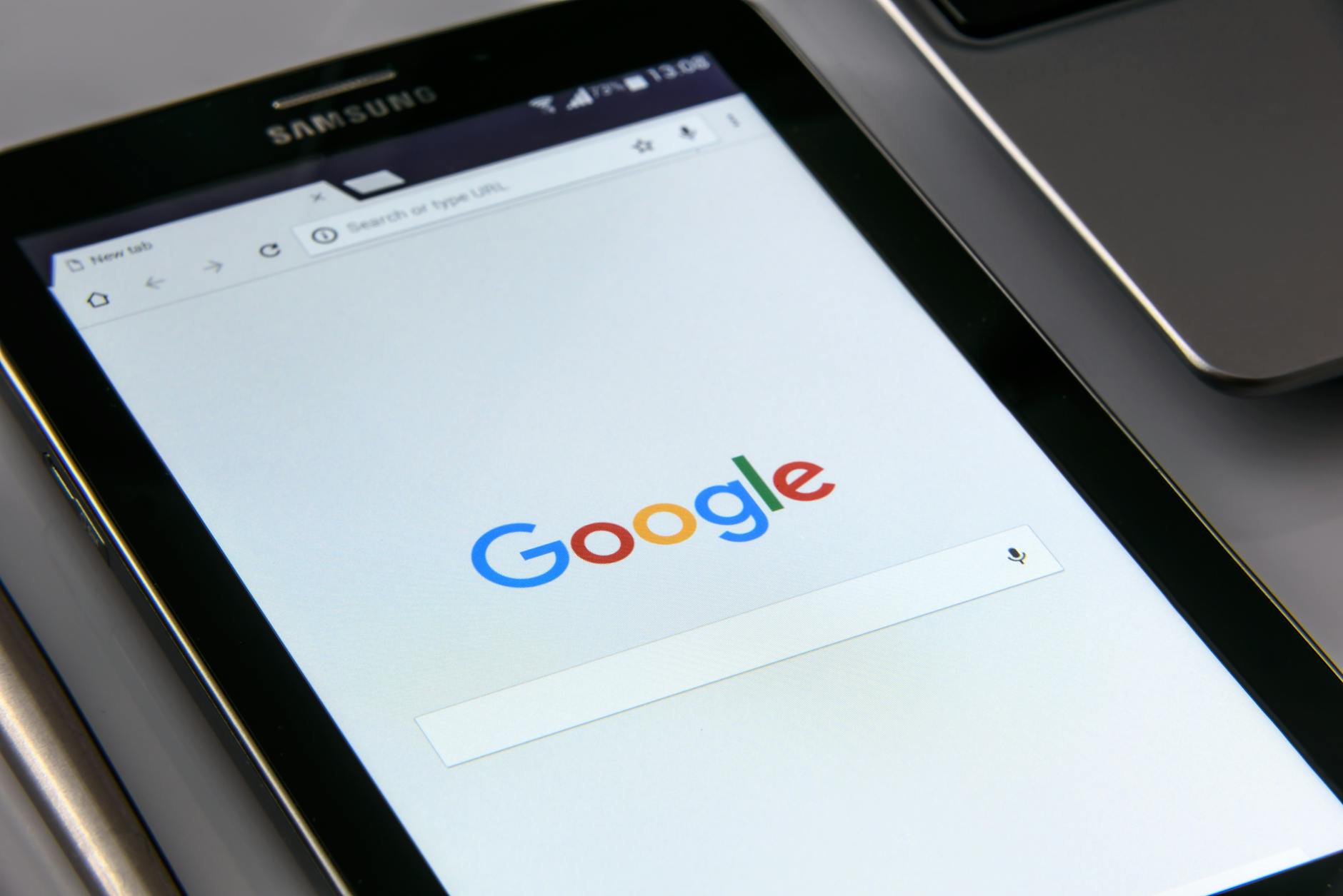 Interface du navigateur Google Chrome
