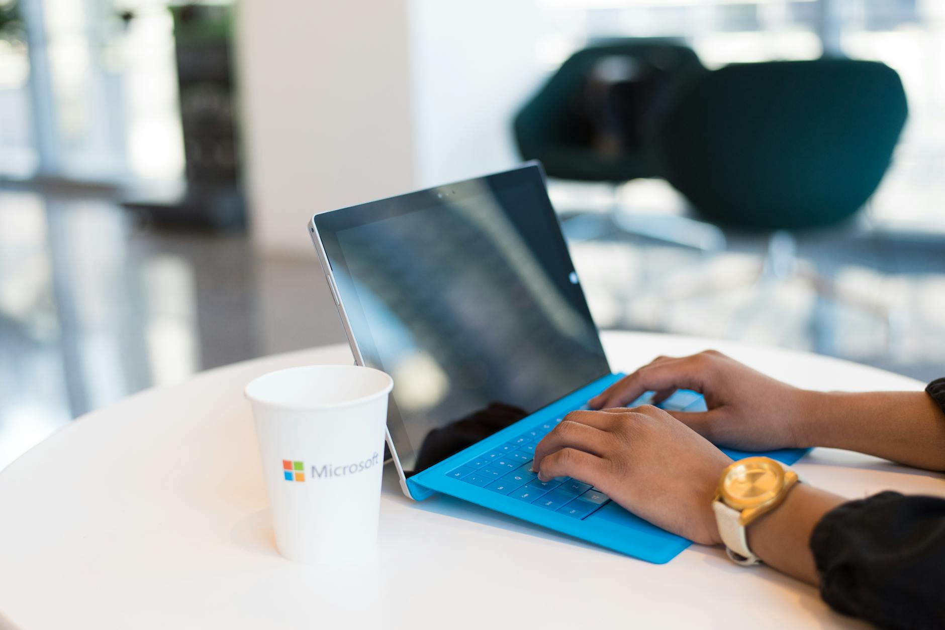 Microsoft Edge sur ordinateur portable